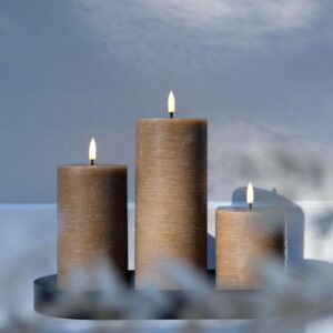 LED UYUNIキャンドル H10cm