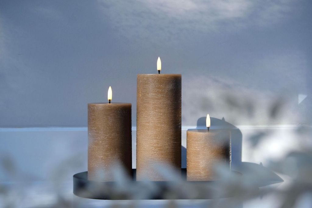 LED UYUNIキャンドル H15cm